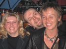 Vreny and lady fans
